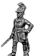 (AB-KK04a) German fusilier officer | helmet | standing