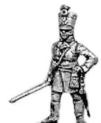 (AB-KK10a) German fusilier officer | shako | standing