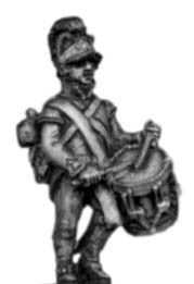 (AB-KK92) 1798-1806 Hungarian Fusilier Drummer, helmet