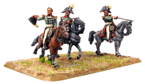 (AB-R25) Russian Staff Officers (3 figures)
