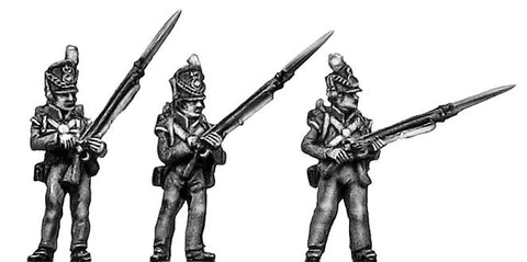 (AB-WB13) Flank Company, standing, port arms