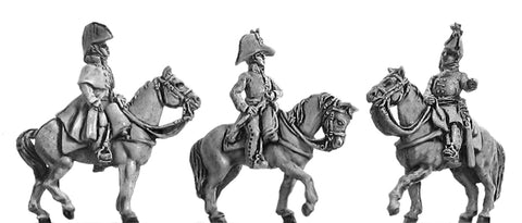 (AB-KK42) Mounted officers | cocked hat set of 3 (2 are new)