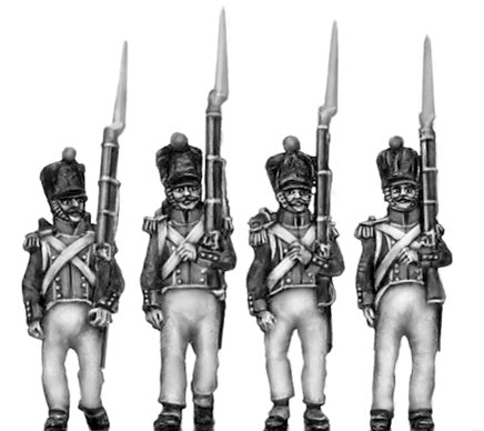 (COR03) NEW Grenadiers, epaulettes, moustaches, sabres