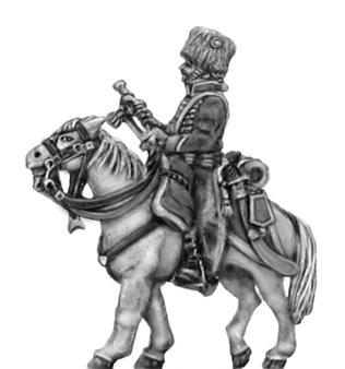 (IG85) NEW Chasseur a cheval de la Garde Trumpeter (later uniform)