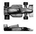 (CAR01) Formula One Car with air intake 21mm x 13mm