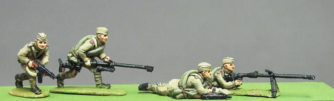 (INS06) Soviet, Caps, PTRD A/T rifle set-4 figures
