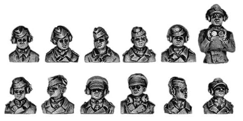 (TCG05) German Tank Crew, head & shoulders