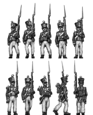 AB 18mm Napoleonic French 1812 Uniform Infantry