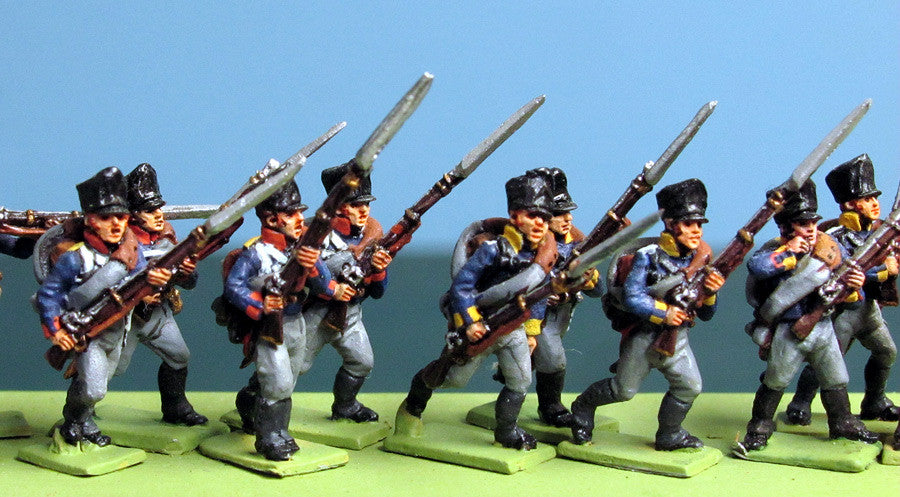 Musketer Small (AB-PR02) Musketeer | advancing | Eureka Miniatures USA