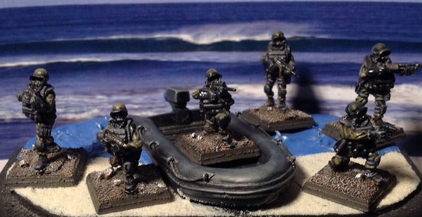 (100MOD001) 28mm NATO Special Forces Frogmen