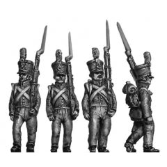 (AB-NED25)  Dutch-Belgian/Chasseur/jager, flank marching