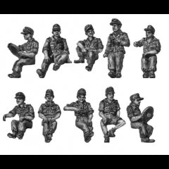 (SPG71) NEW Seated figures for softskins & halftracks